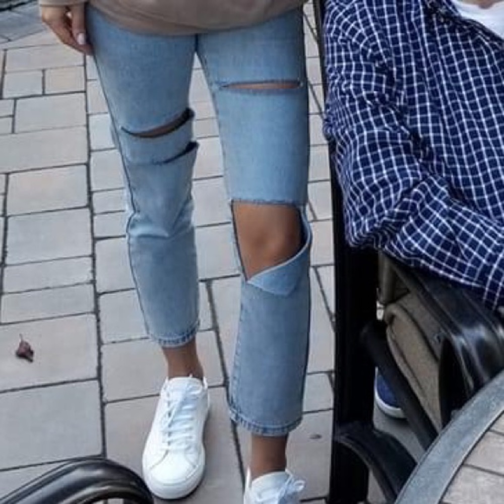 Adika blue tony ripped jeans